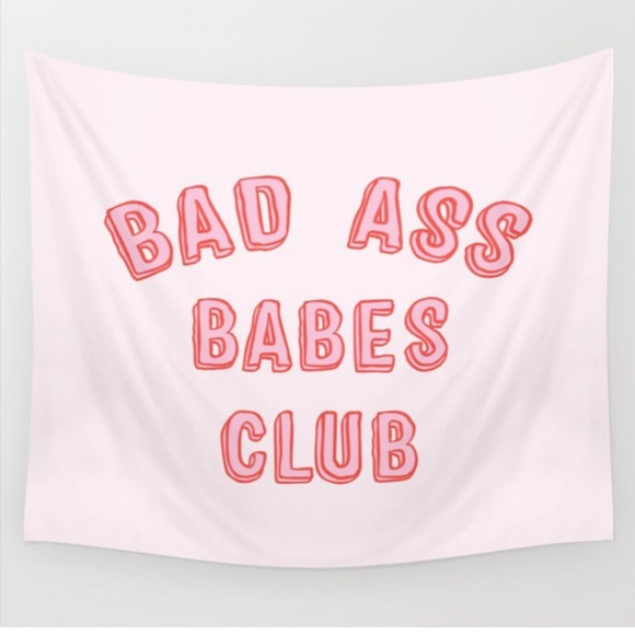 Society 6 Other - Tapestry : Bad ass babes club